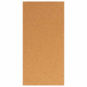vidaXL Folha de Corti&ccedil;a 12 pcs 100 x 50 x 0,5 cm Corti&ccedil;a Castanho