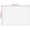 vidaXL Manta pesada 6 kg 135x200 cm tecido creme-claro