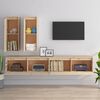 vidaXL Móveis de TV 4 pcs madeira de pinho maciça