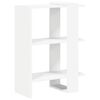 vidaXL Estante 2 n&iacute;veis 52 x 25 x 71,5 cm Derivados de Madeira Branco
