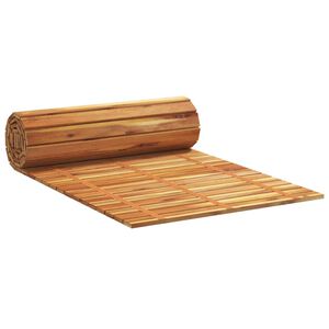 vidaXL Caminho de jardim 200x50 cm madeira de ac&aacute;cia maci&ccedil;a