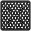 vidaXL Mesa de jardim 53x53x53 cm alumínio fundido preto