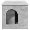 vidaXL Casa para Gatos Concreto 85 x 55 x 50 cm Madeira processada