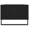 vidaXL Mesa de centro 90x50x36,5 cm derivados de madeira preto