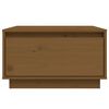 vidaXL Mesa de centro 55x56x32 cm pinho maci&ccedil;o castanho mel