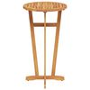 vidaXL Mesa de bar para jardim Ø60x105 cm madeira de acácia maciça