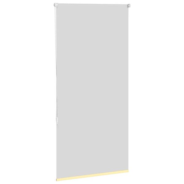 vidaXL Persiana de enrolar 80x175 cm largura tecido 75,7 cm poli&eacute;ster
