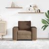 vidaXL Sof&aacute;-cadeira Castanho 100x78x84 cm Tecido