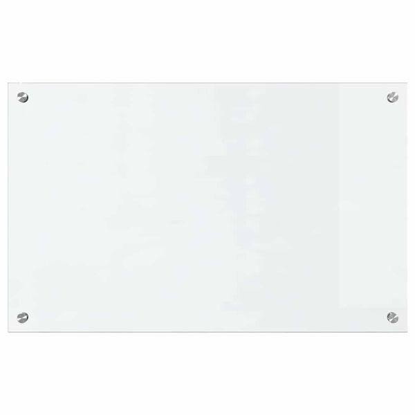 vidaXL Proteção de Cozinha Transparente 80 x 50 cm vidro temperado