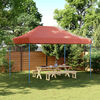vidaXL Tenda de Festa Terracota 279 x 410 x 315 cm Tecido Oxford