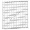 vidaXL Gabion com Arame de 3,5 mm e Malha de 5x5 cm 50x10x50 cm