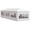 vidaXL Tenda para festas 3x9 m branco