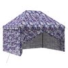 vidaXL Gazebo Pop-up com 4 Lateral 2,9 x 4,3 m Camuflagem Azul