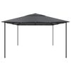 vidaXL Gazebo 4x4x3 m 180 g/m&sup2; antracite