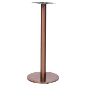 vidaXL Perna para mesa de bistr&ocirc; &Oslash;45x107 cm a&ccedil;o inoxid&aacute;vel dourado