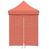 vidaXL Tenda de Festa Terracota 200 x 200 x 306 cm Tecido Oxford