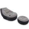 Intex Cadeira insufl&aacute;vel com pufe Ultra Lounge Relax 68564NP