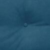 vidaXL Travesseiro para Costas Azul 200 x 24 x 50 cm Veludo