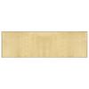 vidaXL Tapete retangular 60x200 cm bambu cor natural clara
