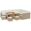 vidaXL Conjunto de Sof&aacute; de Jardim 13 unid. 12-N&uacute;mero de lugares