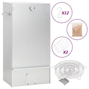 vidaXL Defumador p/ churrasqueira c/ gerador fumo frio a&ccedil;o galvanizado