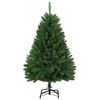 vidaXL &Aacute;rvore de Natal Artificial Verde 120 cm PVC e Metal
