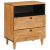 vidaXL Arm&aacute;rio de Cabeceira com gaveta Marrom Claro 50 x 33 x 62 cm