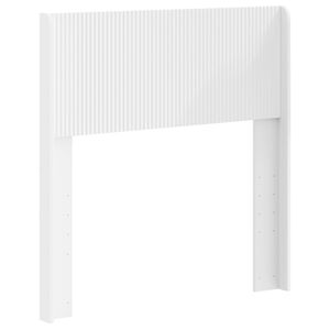 vidaXL Cabeceira Branco Derivados de Madeira