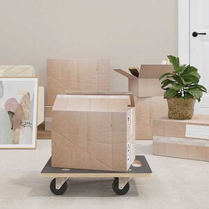vidaXL Carrinhos de transporte 2 pcs retangular 50x35x11,5 cm 250 kg