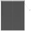 vidaXL Cortina Veneziana Cinza Prata 150 x 120 cm 25 mm PVC