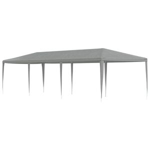 vidaXL Tenda de Festa Cinzento-claro 900 x 300 x 255 cm PE e A&ccedil;o