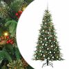 vidaXL &Aacute;rvore de Natal Articulada Artificial Verde 180 cm PE e PVC