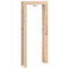 vidaXL Chuveiro Externo 226 cm Natural