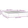 vidaXL Estrutura de cama sem colch&atilde;o 200x210 cm veludo rosa
