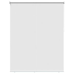 vidaXL Persiana de Rol&ocirc; para Exterior com Prote&ccedil;&atilde;o UV Branco Poli&eacute;ster