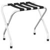 vidaXL Suporte de bagagem 56x40x49 cm preto e prateado