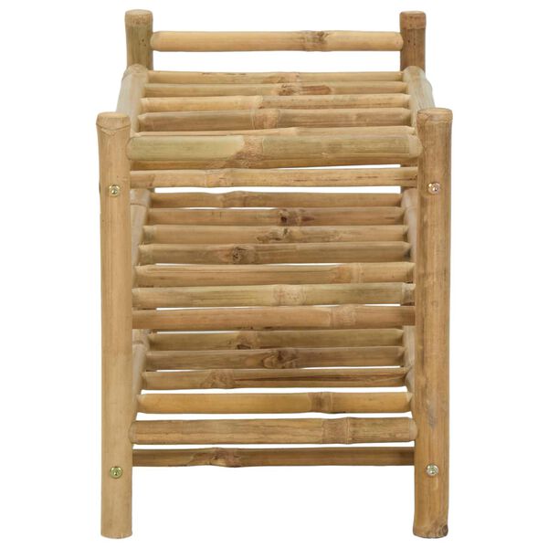 vidaXL Escorredor de Vinho Natural 57 x 29,5 x 36 cm Bambu