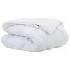 vidaXL Edredom de Inverno 220 x 140 x 5 cm Inverno Poli&eacute;ster Branco