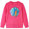 Sweatshirt para crian&ccedil;a rosa-brilhante 92