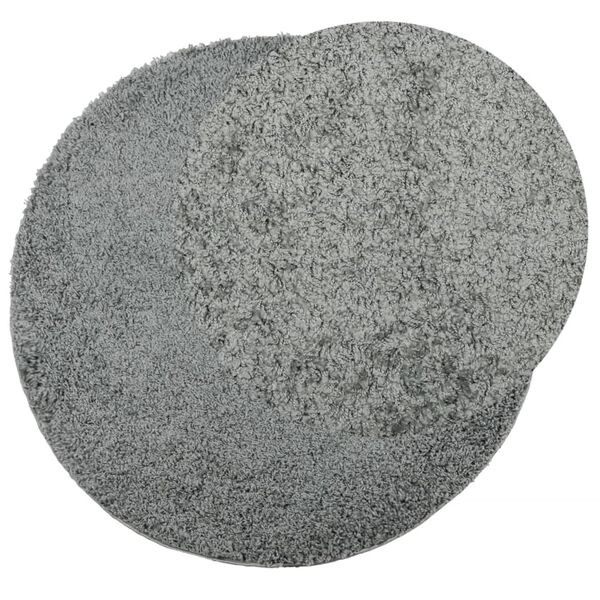 vidaXL Tapete shaggy de pelo alto PAMPLONA &Oslash; 280 cm verde