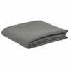vidaXL Toalha de Mesa Quadrado Cinzento-claro 110 x 110 cm