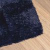 vidaXL Tapete shaggy de pelo alto NAVARRA 80x150 cm azul-marinho