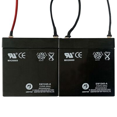 vidaXL Baterias suplentes para scooters elétricas 2 pcs 12 V 4,5 Amp