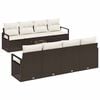 vidaXL Conjunto de Sof&aacute; de Jardim 9 unid. 8-N&uacute;mero de lugares