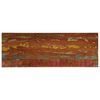 vidaXL Tampo de mesa retangular 140x60x1,5cm madeira recuperada maci&ccedil;a