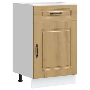 vidaXL Arm&aacute;rio de cozinha baixo Kalmar carvalho artesanal