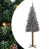 vidaXL &Aacute;rvore de Natal Slim Verde 180 cm