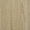 vidaXL Mesa de apoio 50x35x52 cm derivados de madeira carvalho sonoma