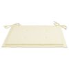 vidaXL Cadeiras de jantar p/ jardim 4 pcs c/ almofad&otilde;es ac&aacute;cia maci&ccedil;a