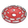 Roda de esmeril com linha dupla 180mm